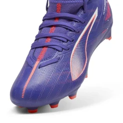 Puma ULTRA 5 MATCH FG AG voetbalschoenen junior lapis lazuli PUMA white sunset glow