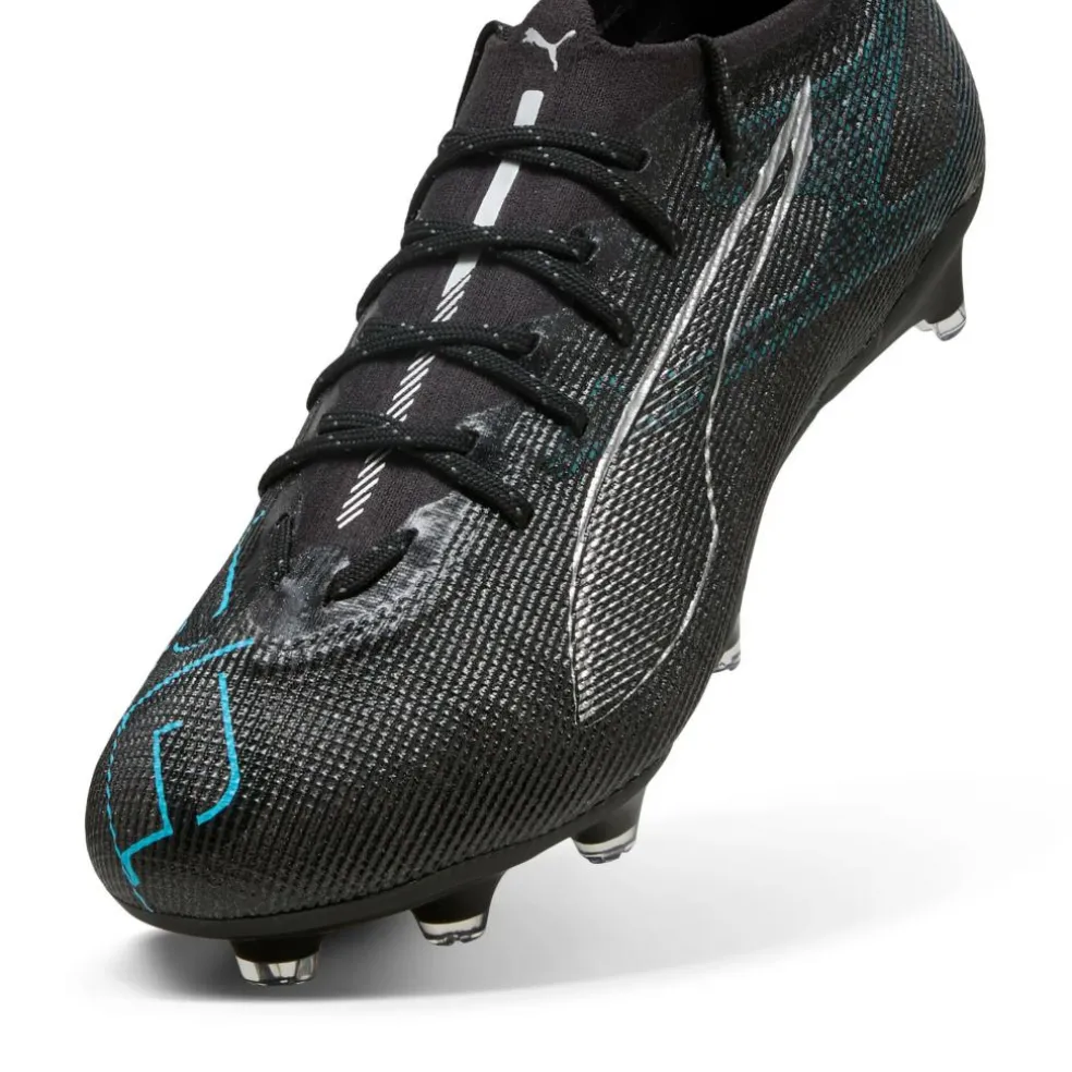 Puma ULTRA 5 PRO FG AG voetbalschoenen heren PUMA black PUMA silver bright aqua