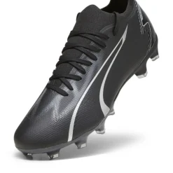 Puma Ultra Match FG AG voetbalschoenen heren black asphalt