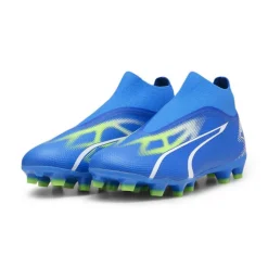 Puma Ultra Match+ LL FG/AG voetbalschoenen heren ultra blue puma white pro green