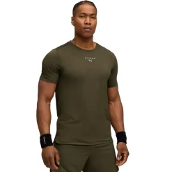 Puma x HYROX Cloudspun ThermoAdapt shirt heren dark olive