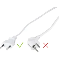 Q-Link Reisstekkerset 4-voudig wit