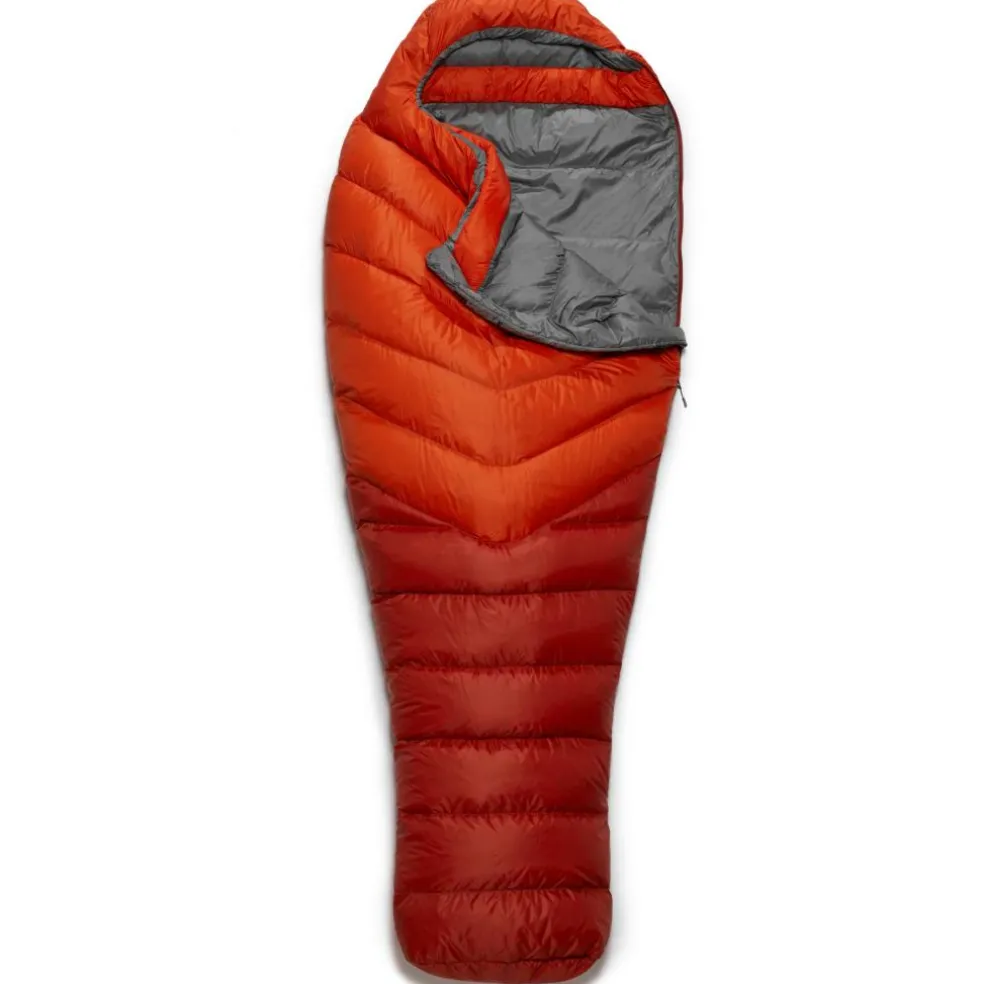 Rab Alpine 200 mummy slaapzak firecracker