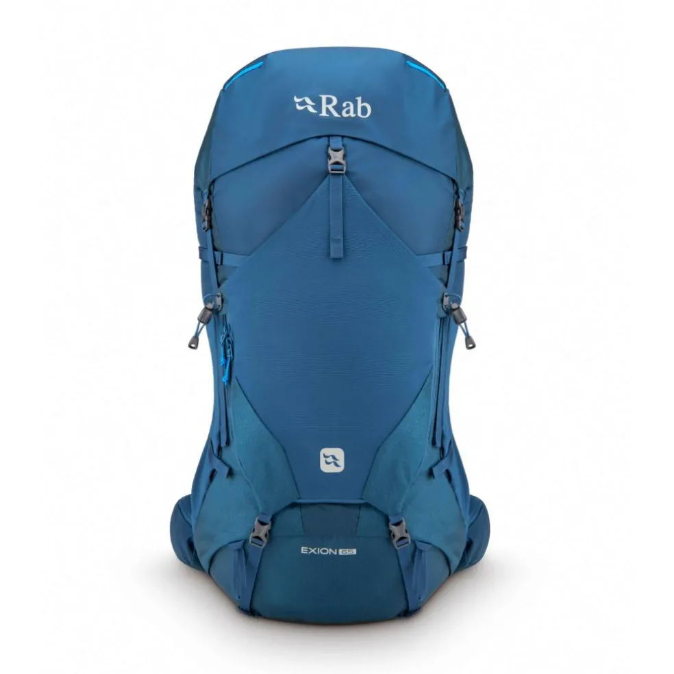 Rab Exion backpack M/L 65 liter tempest blue