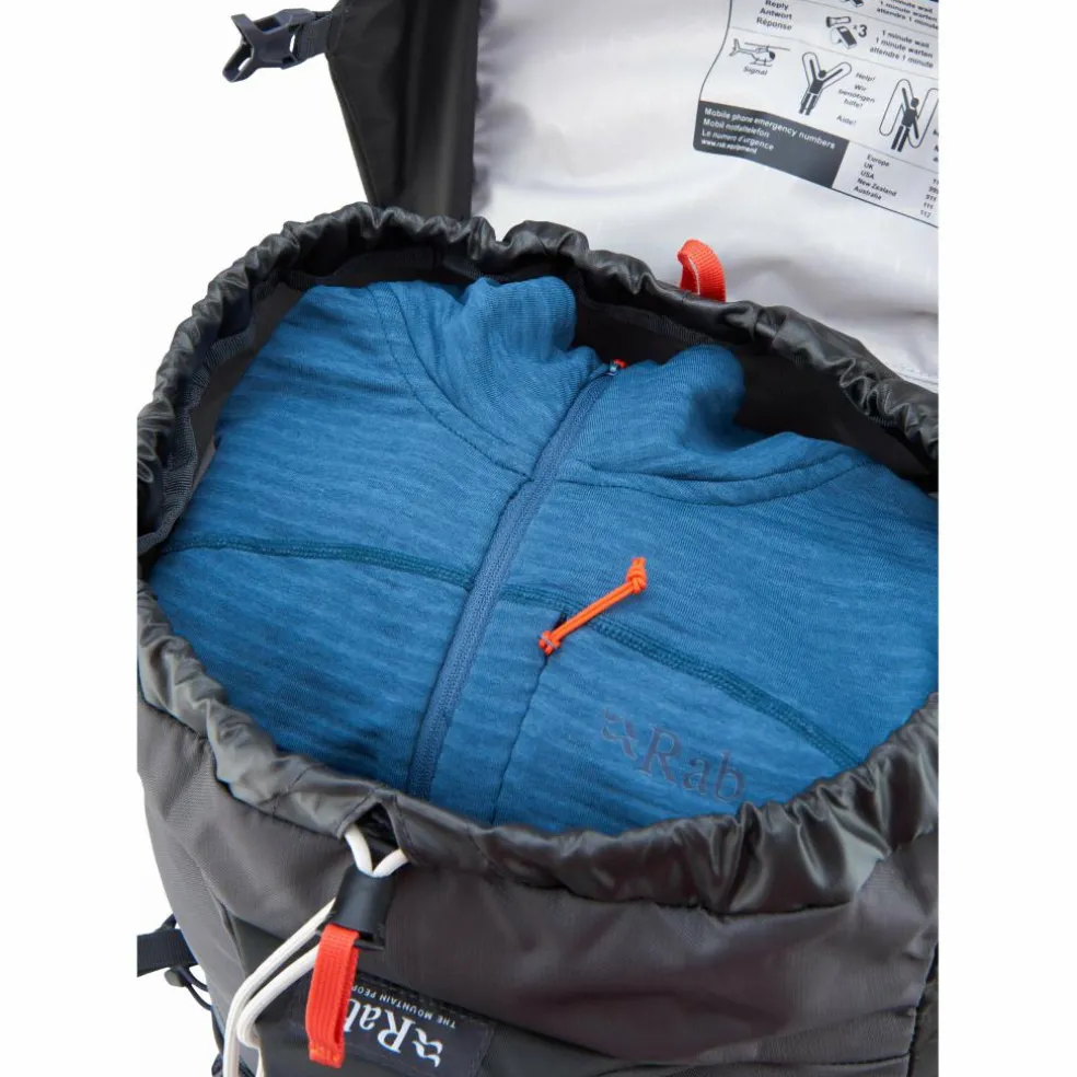 Rab Exion M/L backpack 48 liter anthracite graphene