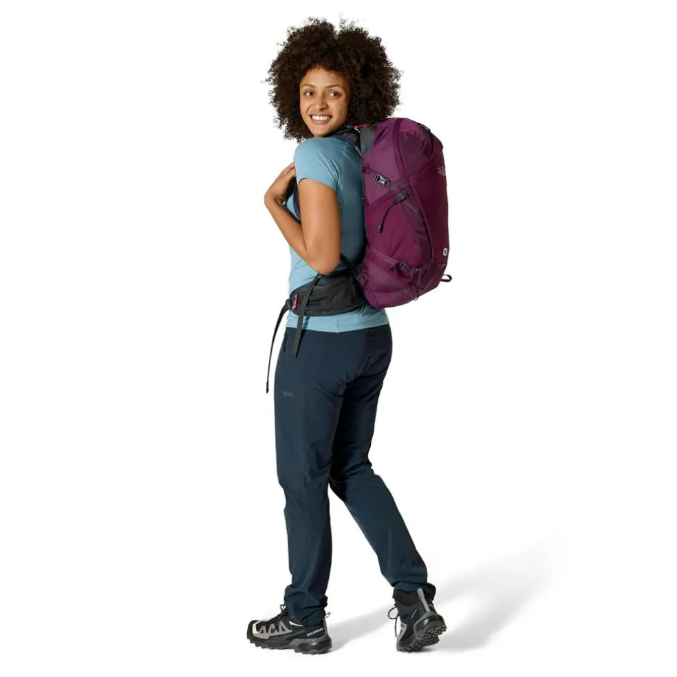 Rab Protium ND rugzak 25 liter dames mulberry