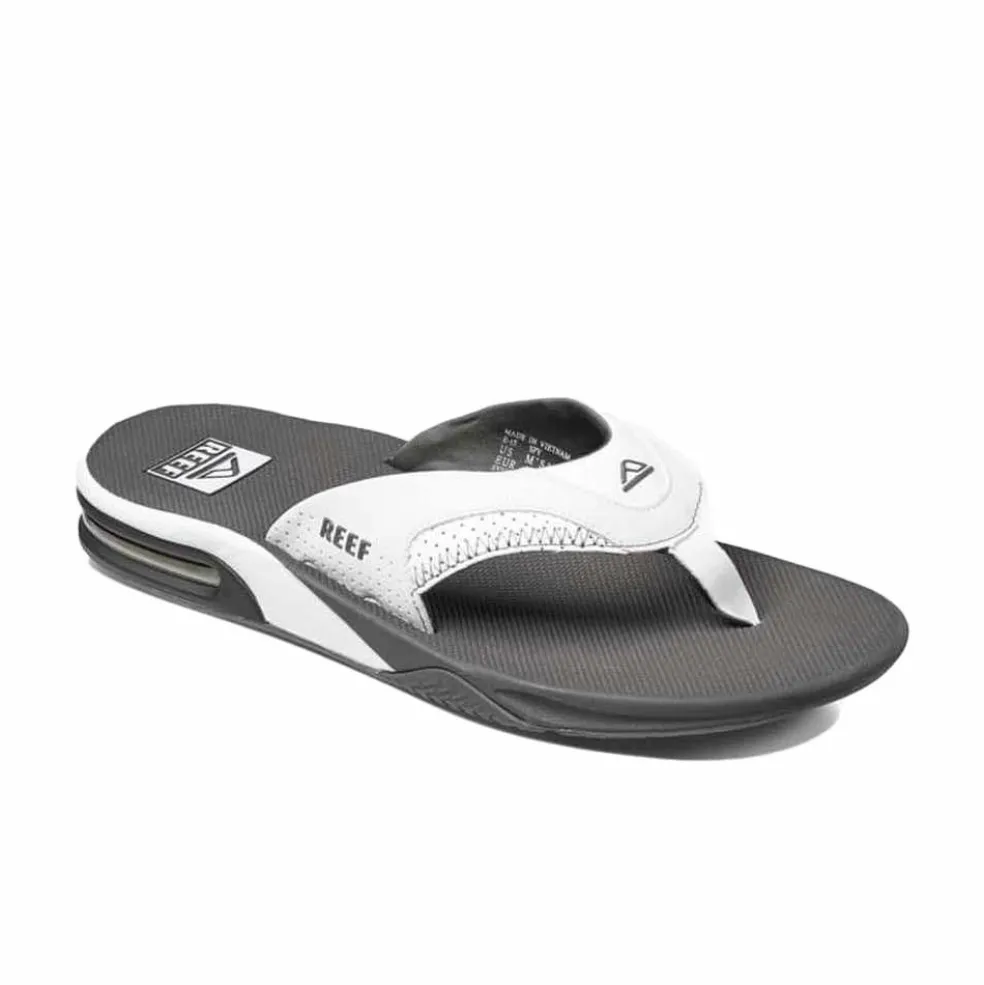 Reef Fanning slippers heren grey white