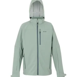 Regatta Arana softshell jas heren glacier green