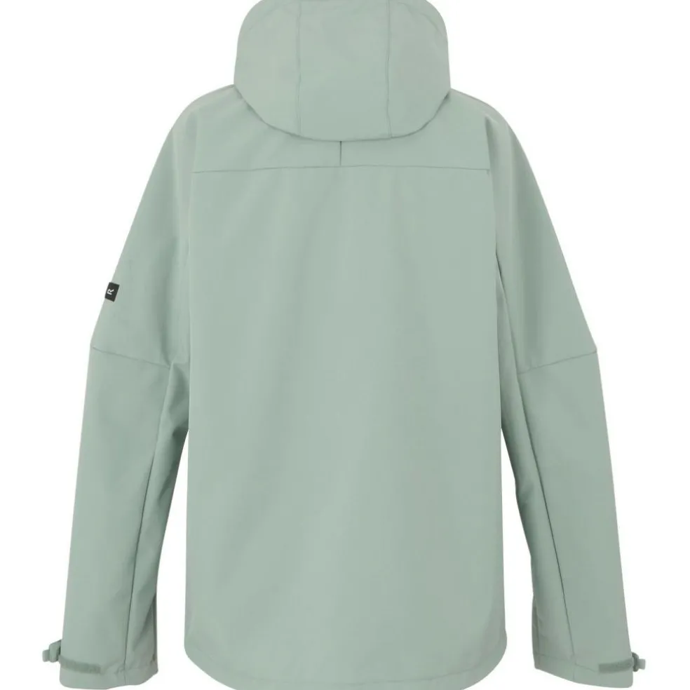 Regatta Arana softshell jas heren glacier green