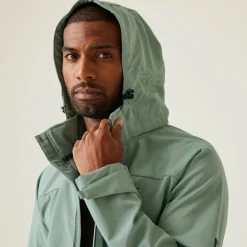 Regatta Arana softshell jas heren glacier green