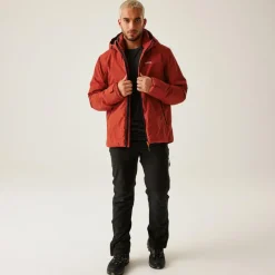 Regatta Frelton outdoor jack heren red ochre