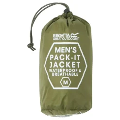 Regatta Pack It III regenjas heren nephrite green