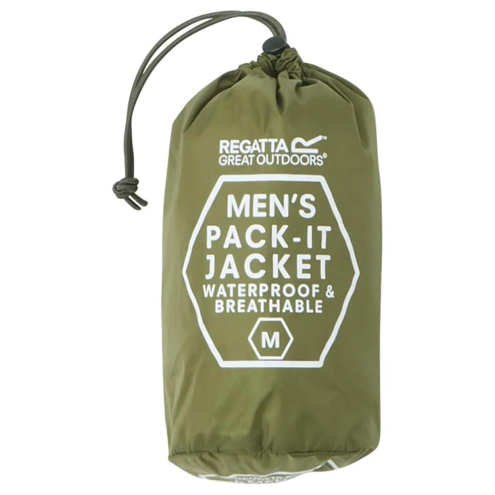 Regatta Pack It III regenjas heren nephrite green