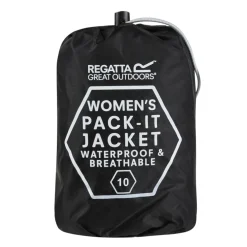 Regatta Pack It III regenjas dames black
