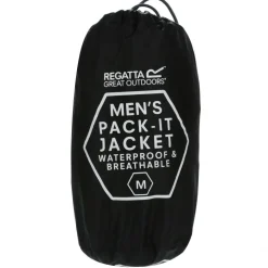 Regatta Pack It III regenjas heren black