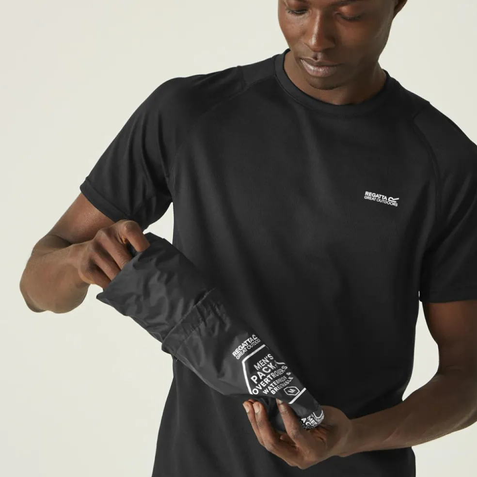 Regatta Pack It regenbroek heren black