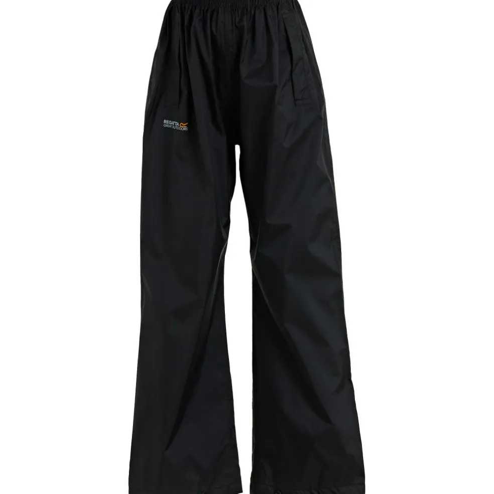 Regatta Pack It regenbroek junior black
