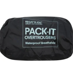 Regatta Pack It regenbroek junior black