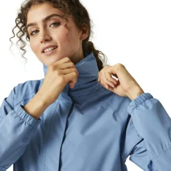 Regatta Sagano parka outdoor jack dames coronet blue white