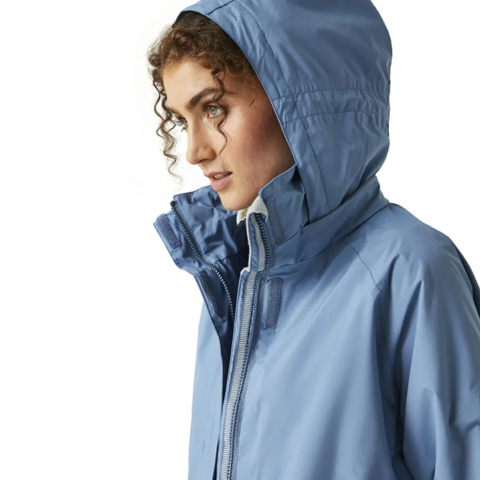 Regatta Sagano parka outdoor jack dames coronet blue white