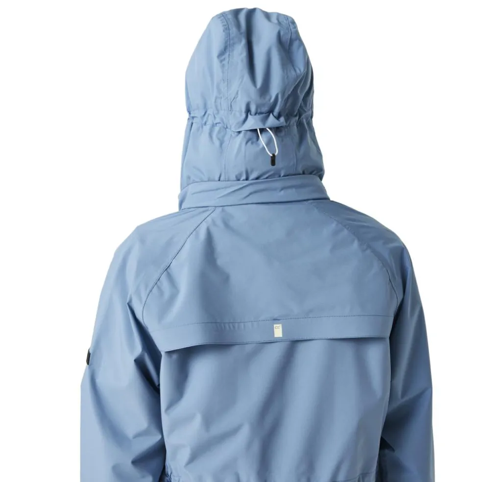 Regatta Sagano parka outdoor jack dames coronet blue white