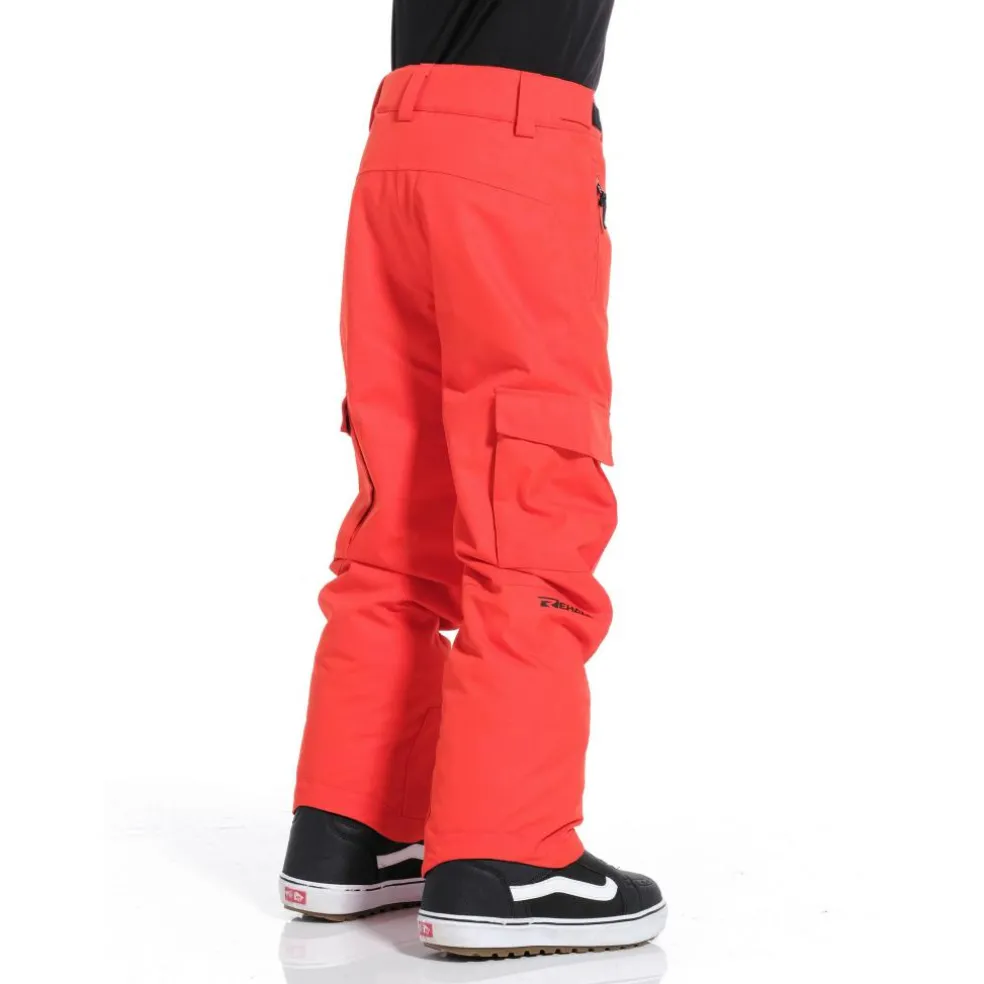 Rehall BUZZ skibroek junior red velvet