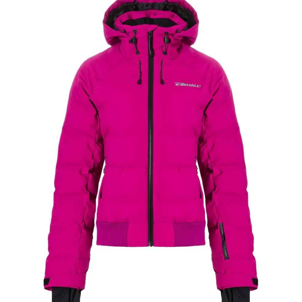 Rehall PUFFY winterjas dames festival fuchsia