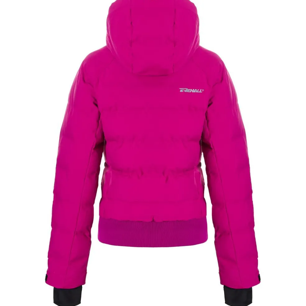 Rehall PUFFY winterjas dames festival fuchsia