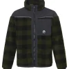 Rehall RITCHALL-R fleece vest heren olive check