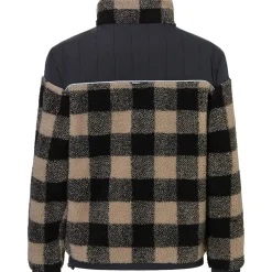 Rehall RITCHALL-R fleece vest junior stone check