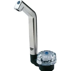 Reich De Luxe koudwaterkraan zwart mat nikkel boorgat 16mm