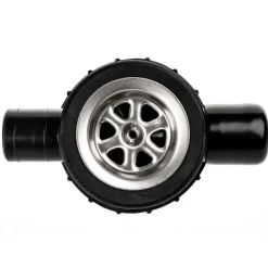 Reich Sifon dubbele afvoerplug met RVS zeefje en afsluit