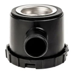 Reich Sifon dubbele afvoerplug met RVS zeefje en afsluit