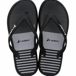 Rider R1 Style Kids slippers junior black grey