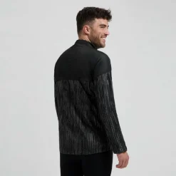 Rogelli Essential Hi Vis hardloopjack heren zwart  reflection