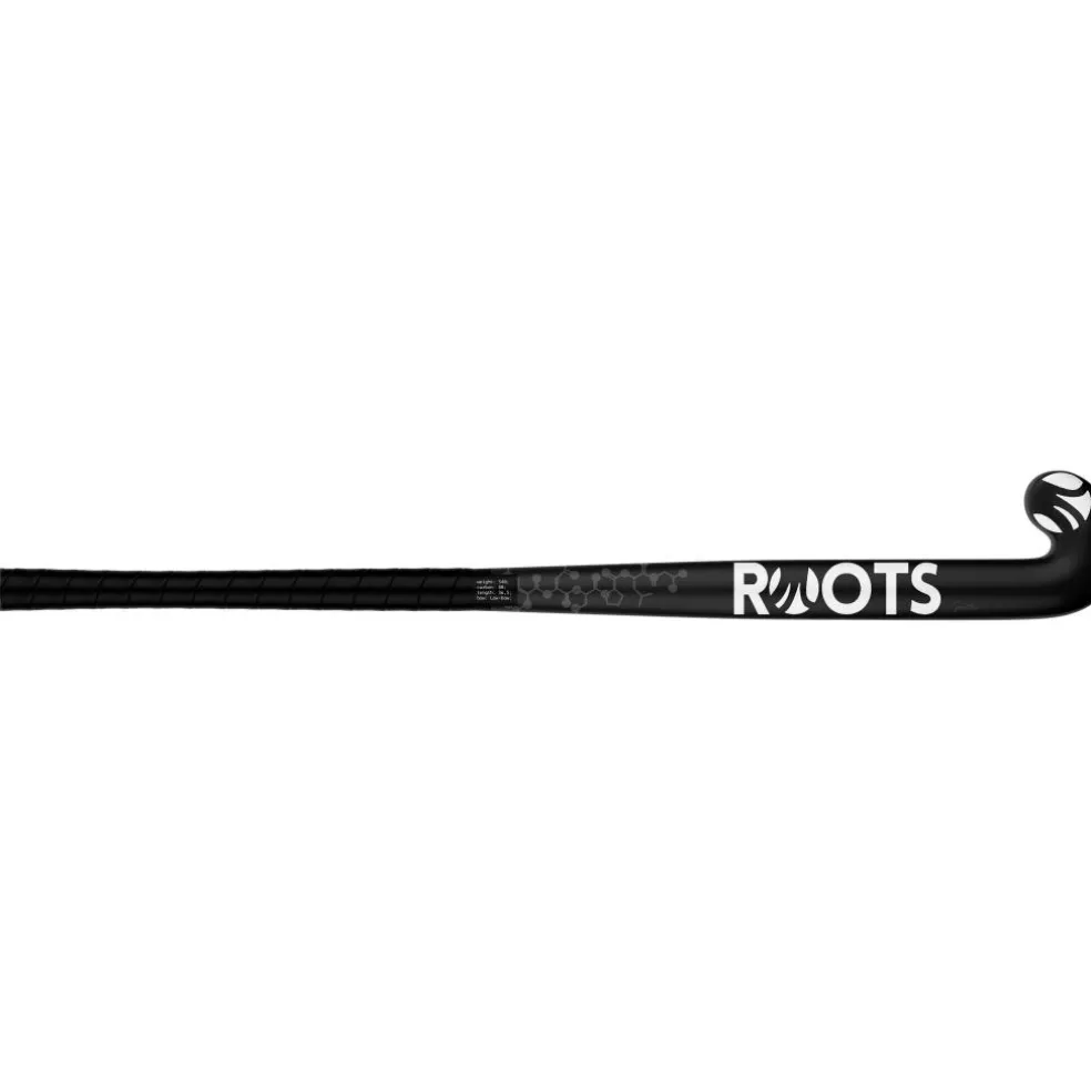Roots Genetics 80 Extreme Low Bow hockeystick black grey - 36,5 inch