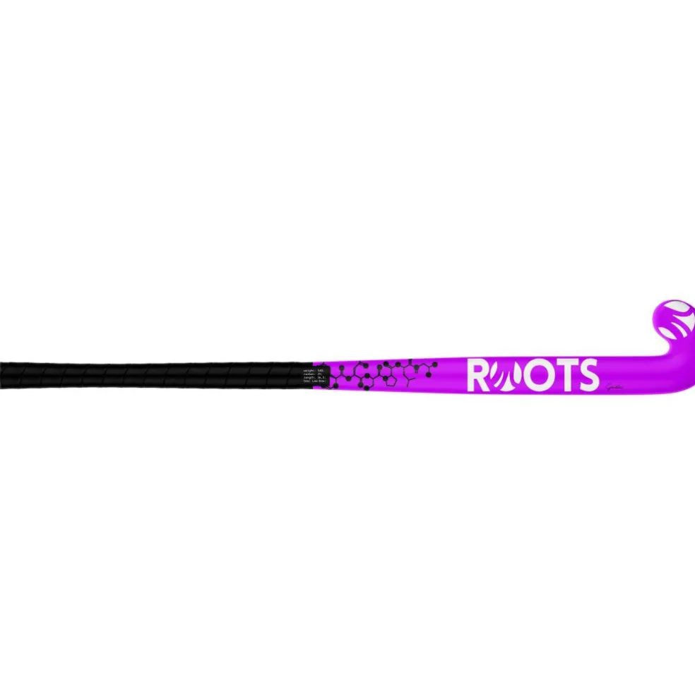 Roots Genetics 25 Mid Bow hockeystick junior purple - 34 inch