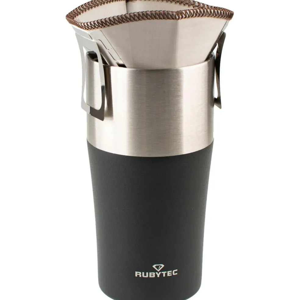 Rubytec Drip Stainless Steel koffiefilter silver