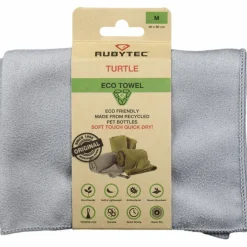 Rubytec Turtle ECO handdoek 80 x 40 cm grey