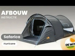 Safarica Hurricane 180 pop up tent grey