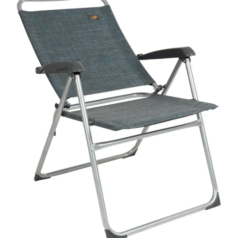 Safarica Islander campingstoel carbonica silver