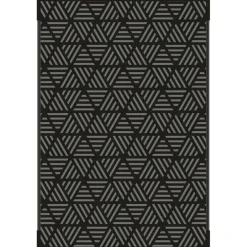 Safarica Safarimat buitenkleed 270 x 400 cm lacrimal black grey