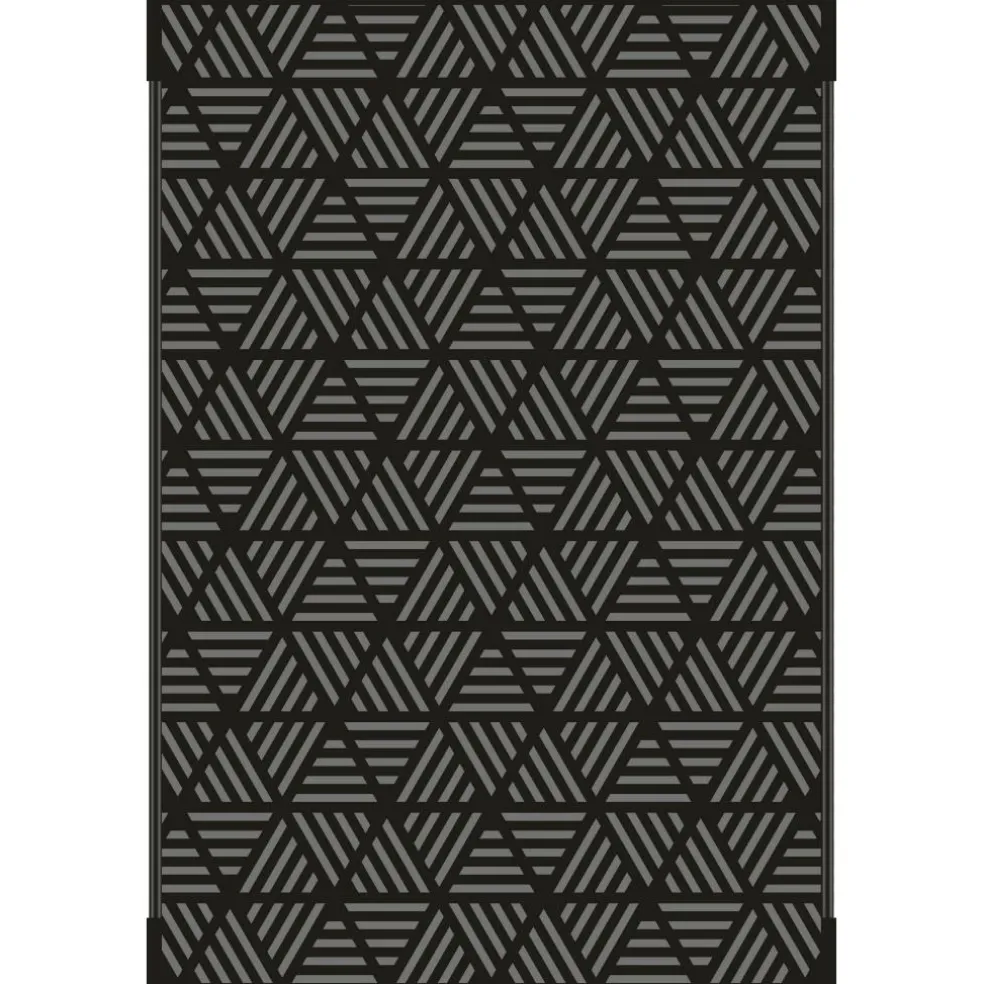 Safarica Safarimat buitenkleed 270 x 400 cm lacrimal black grey