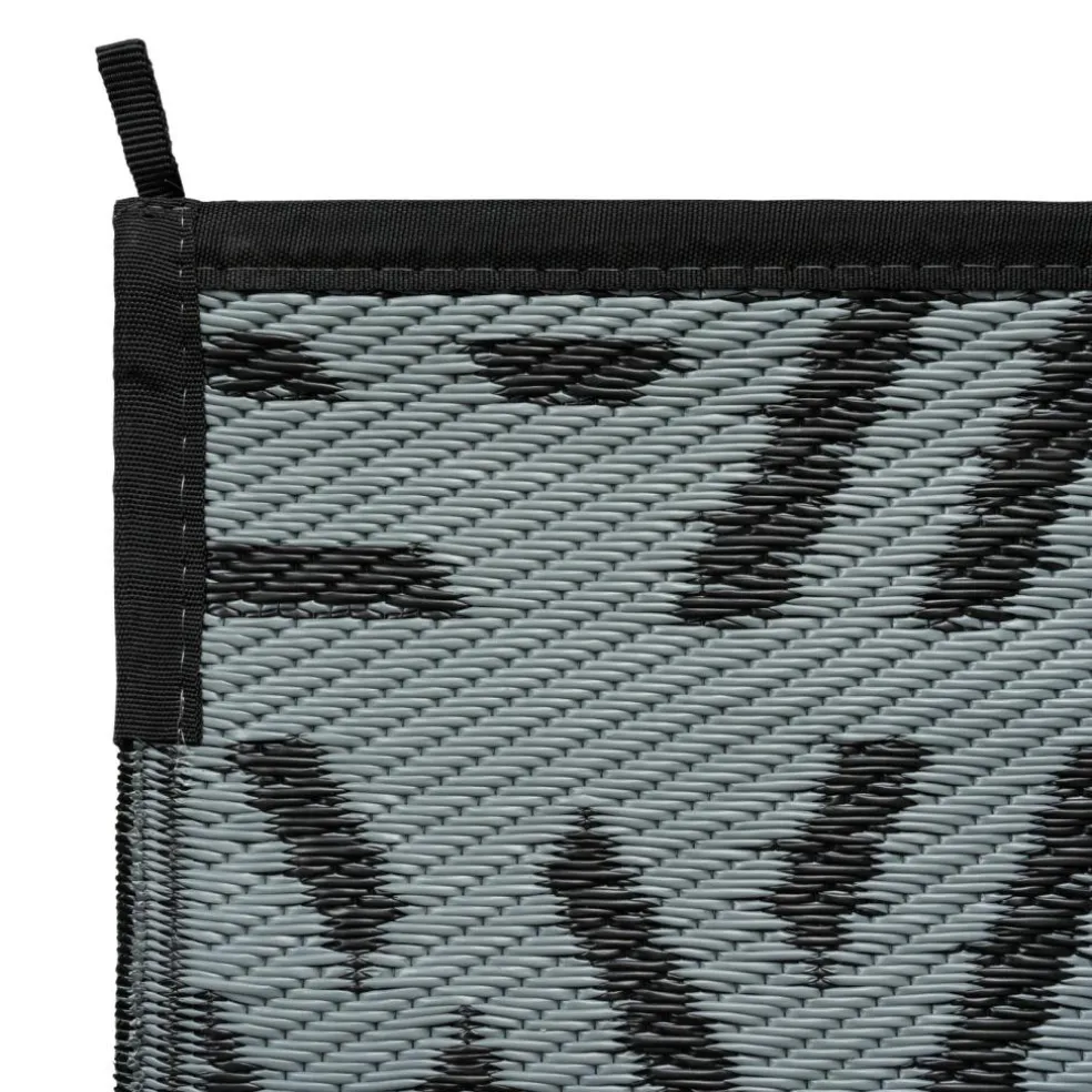 Safarica Safarimat buitenkleed 270 x 400 cm lacrimal black grey