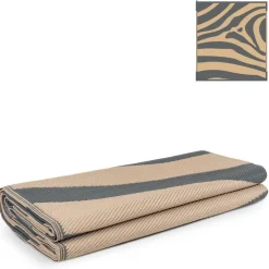 Safarica Safarimat buitenkleed 270 x 300 cm zebra beige