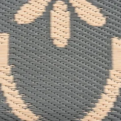 Safarica Safarimat buitenkleed 270 x 300 cm tiles grey  beige