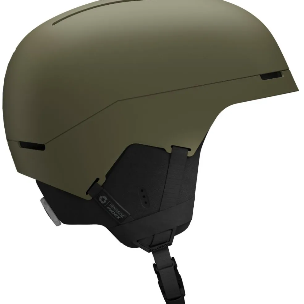 Salomon Brigade Index skihelm olive night