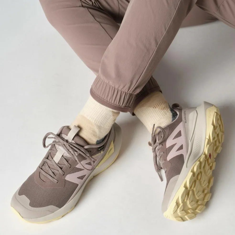 Salomon ELIXIR ACTIV GORE-TEX wandelschoenen dames iron etherea tuc sunlight