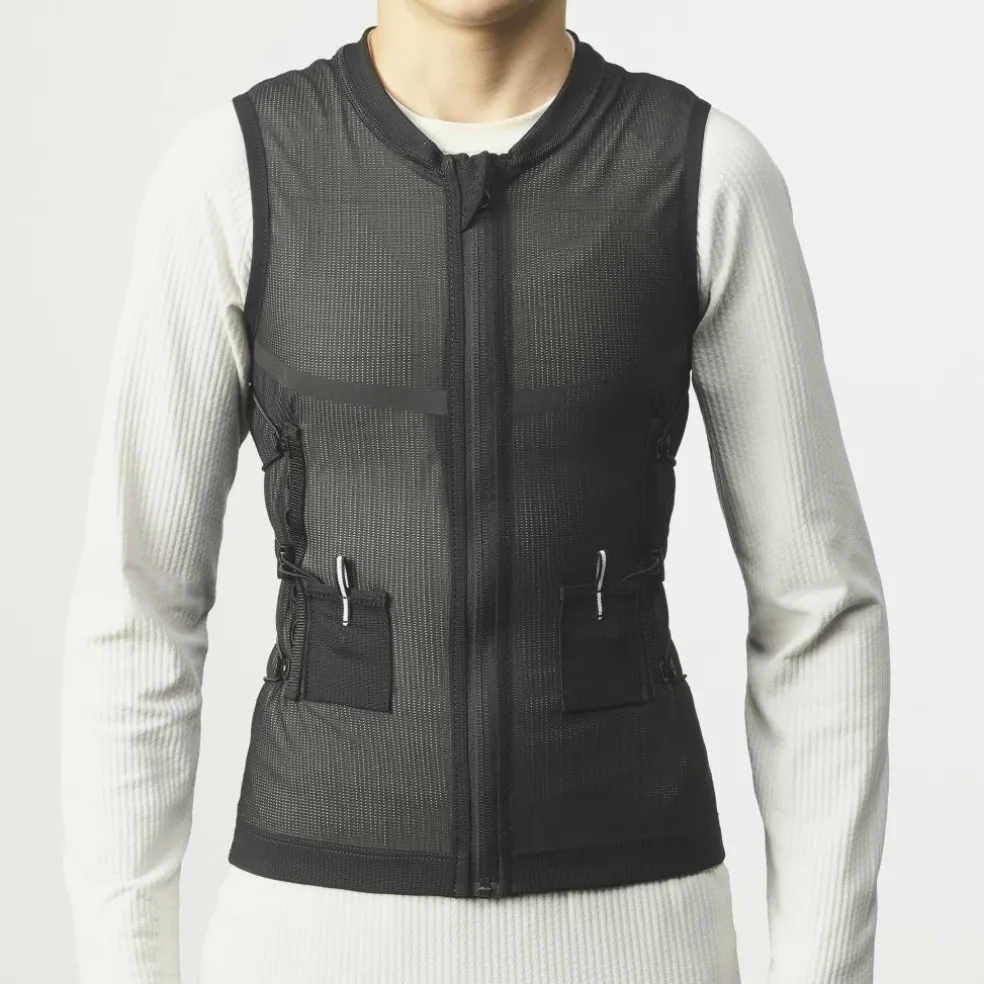 Salomon Flexcell Pro rugbeschermer junior black