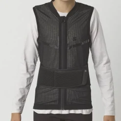 Salomon Flexcell Pro Vest rugbeschermer junior black